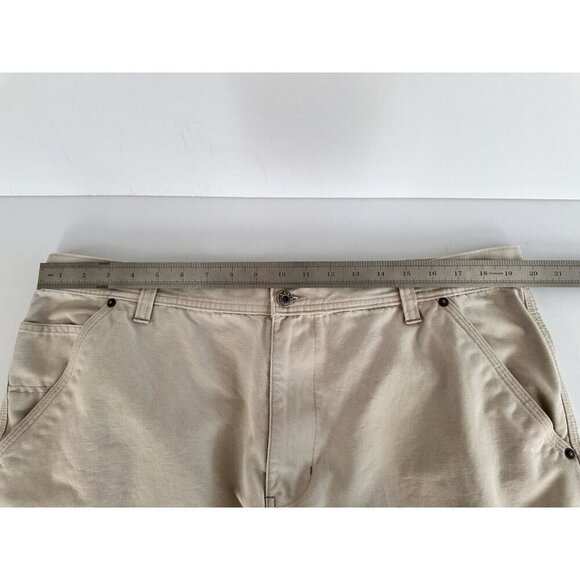 Canyon‎ River Blues Jeans Shorts Sz. 38 100% Cotton Cream Carpenter Gorpcore Y2K - Picture 8 of 11